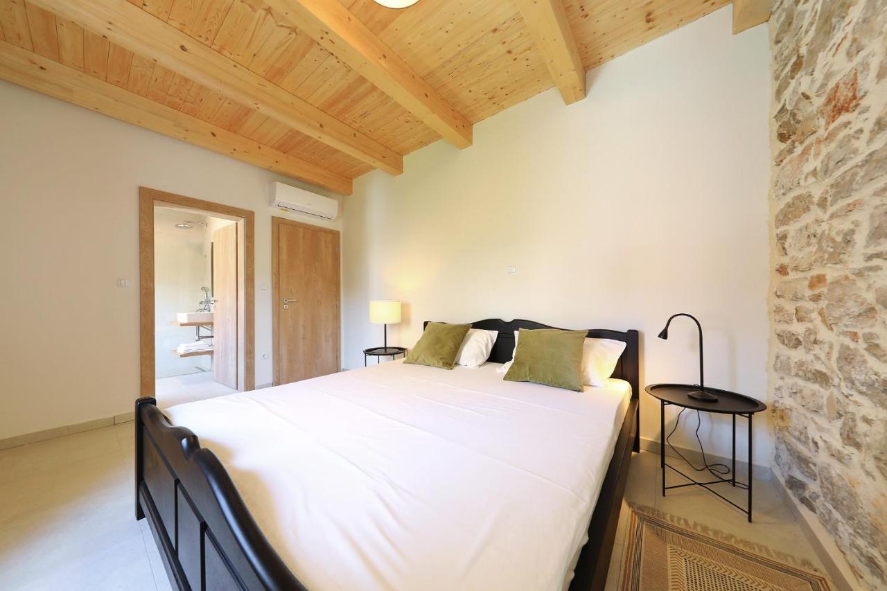 Villa Mira With A Heated Pool And A Sea View โบชาวา ภายนอก รูปภาพ