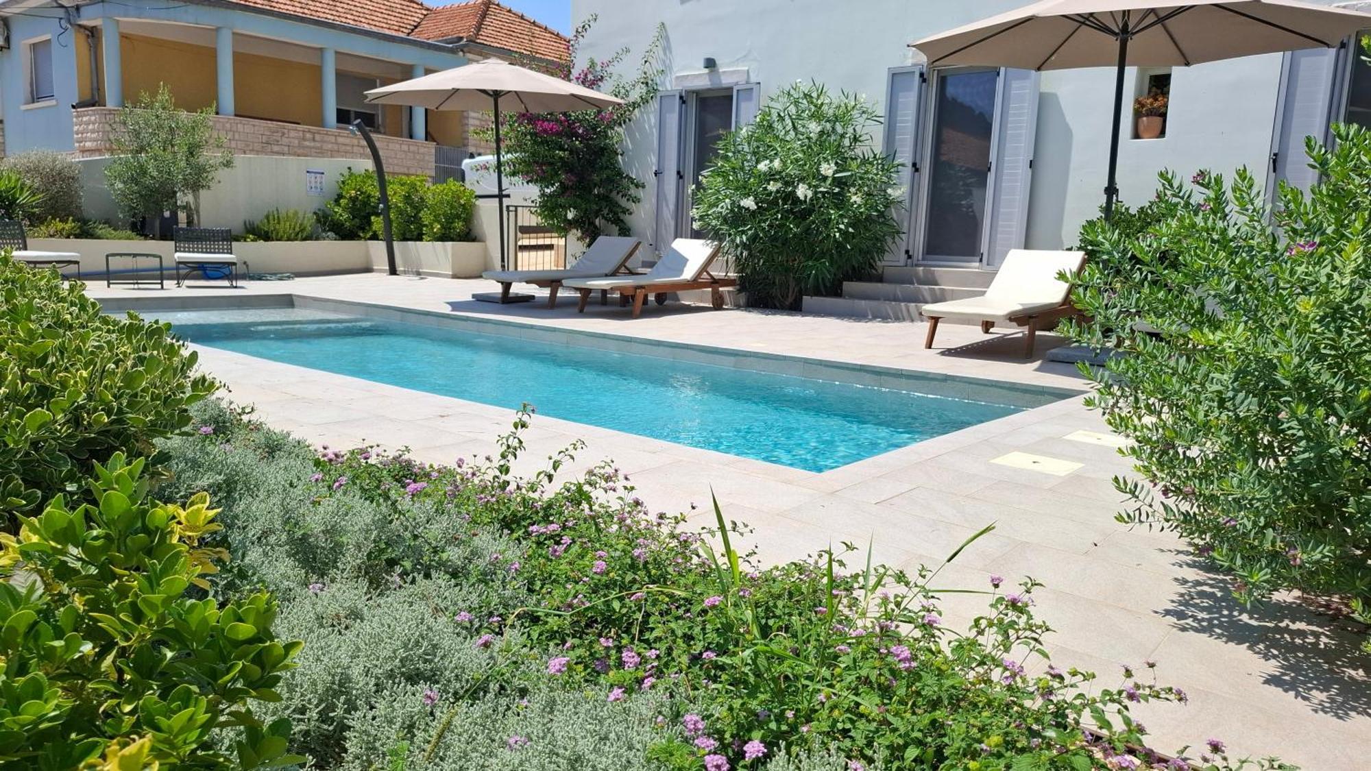 Villa Mira With A Heated Pool And A Sea View โบชาวา ภายนอก รูปภาพ